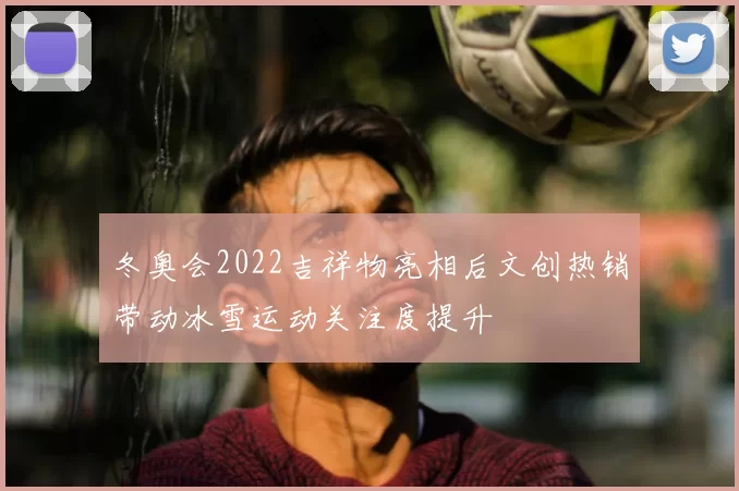 冬奥会2022吉祥物亮相后文创热销带动冰雪运动关注度提升